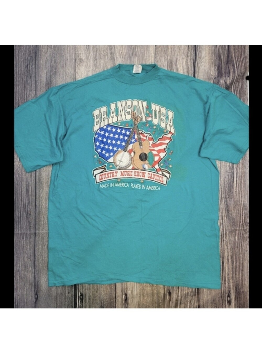 Vintage Branson Missouri Country Music Show Capitol Single Stitch T Shirt